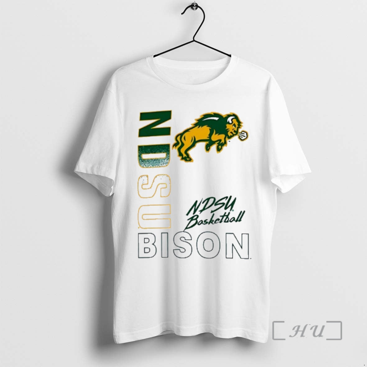 Officials North Dakota State Bison Mens Basketball Logo Unisex