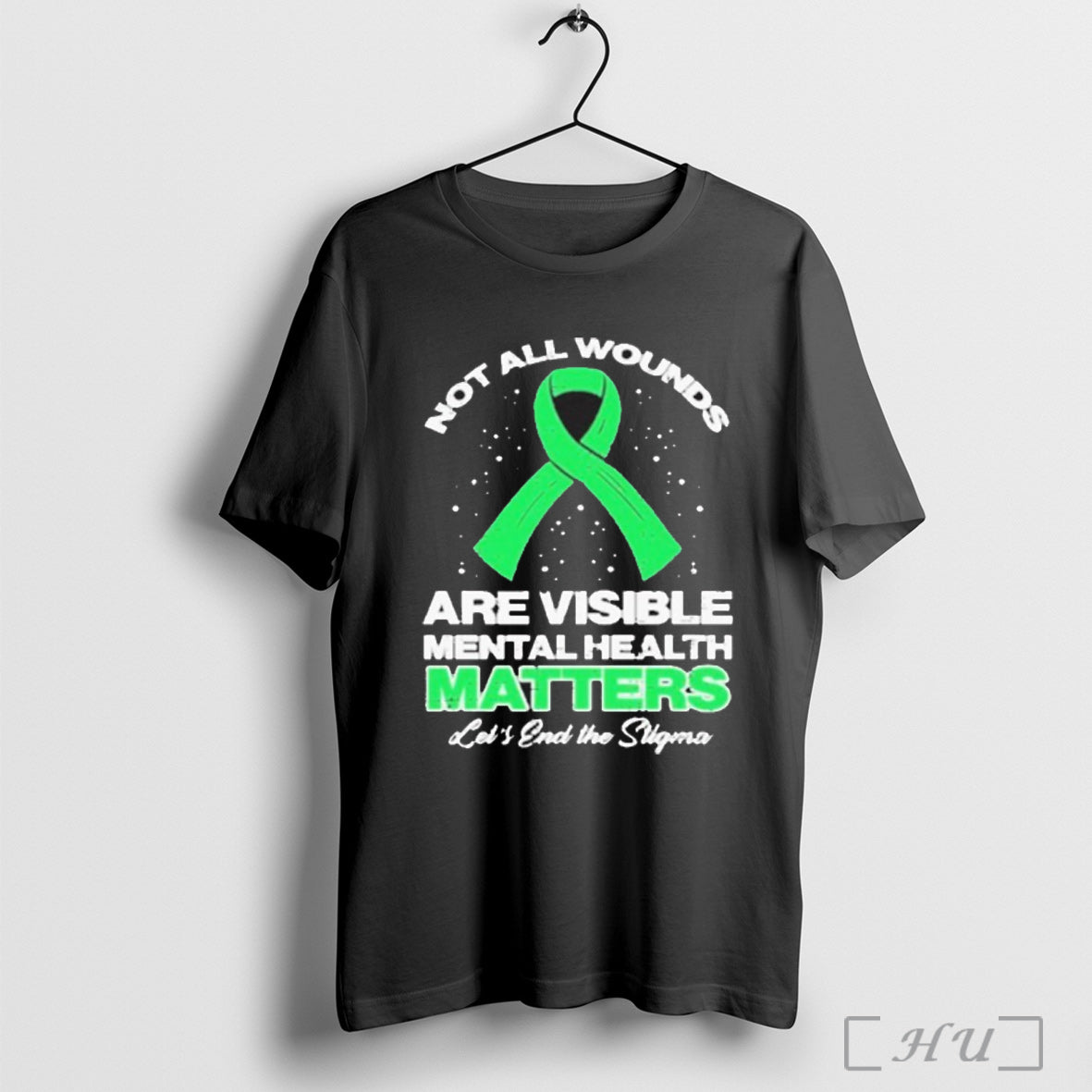 Officials Not All Wounds Visible Mental Health Matters Aware Women T Shirt Unisex