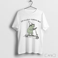 Officials Off To Commit Frog Custom Text T Shirt Unisex