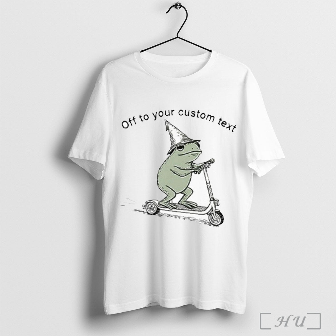 Officials Off To Commit Frog Custom Text T Shirt Unisex