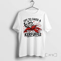 Officials Off To Cause A Kerfuffle Raccoon Crawfish Cajun Graphic Unisex