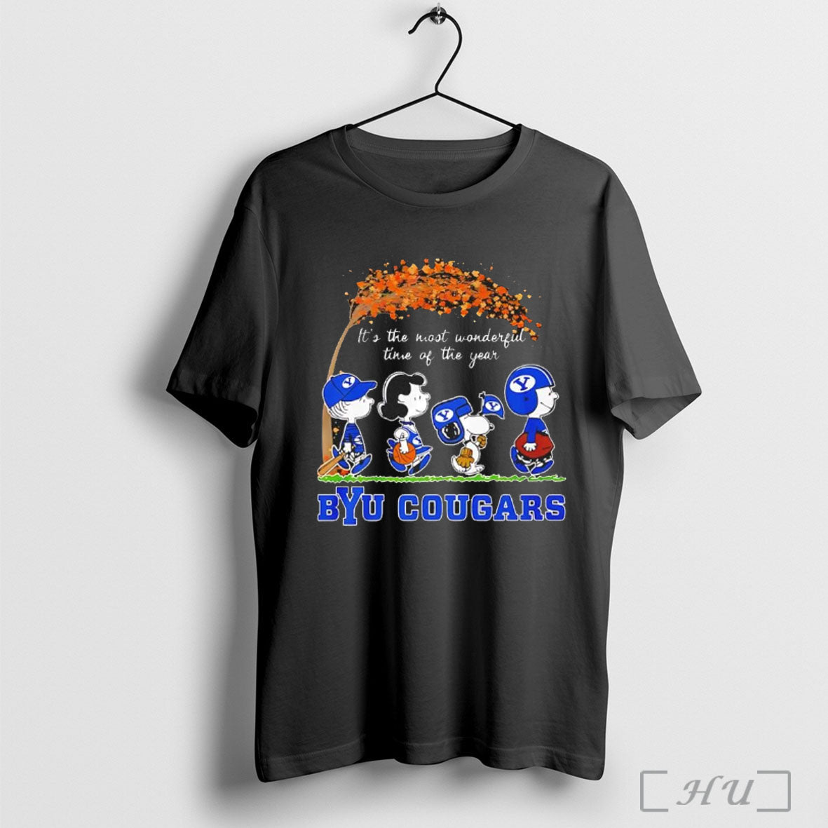Officials Peanuts Character X Byu Cougars The Most Wonderful Time Of The Year Unisex