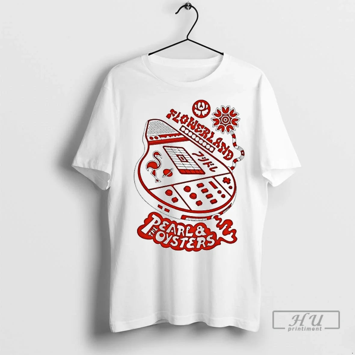 Officials Pearl The Oysters Flowerland T Shirt Unisex