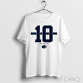 Officials Penn State Nittany Lions Football Ncaa Nicholas Singleton Name Number 10 Stripe Unisex