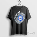 Officials Philadelphia 76ers In My Dna Logo Unisex