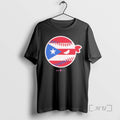 Officials Pitching Ninja Puerto Rican Flag Unisex