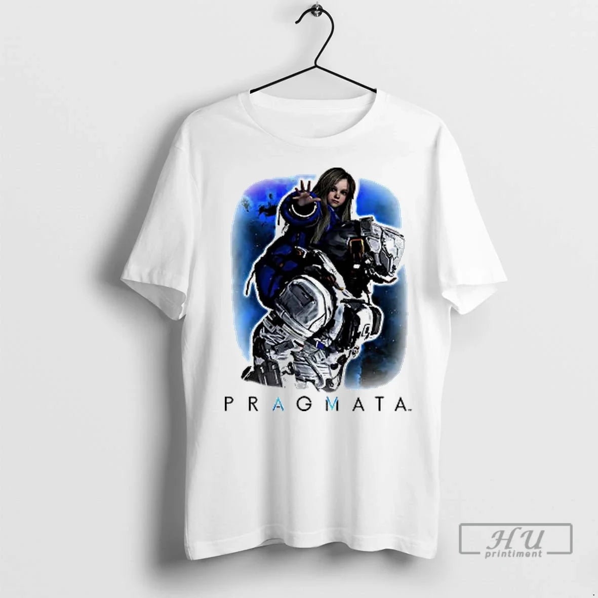 Officials Pragmata Video Game Graphic T Shirt Unisex