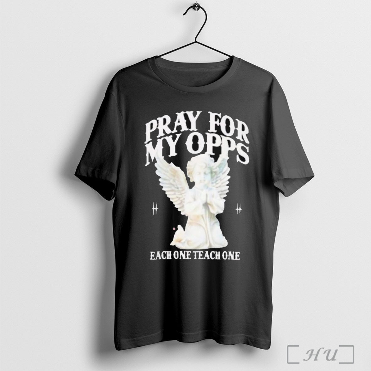 Officials Pray For My Opps Each One Teach One Angel T Shirt Unisex