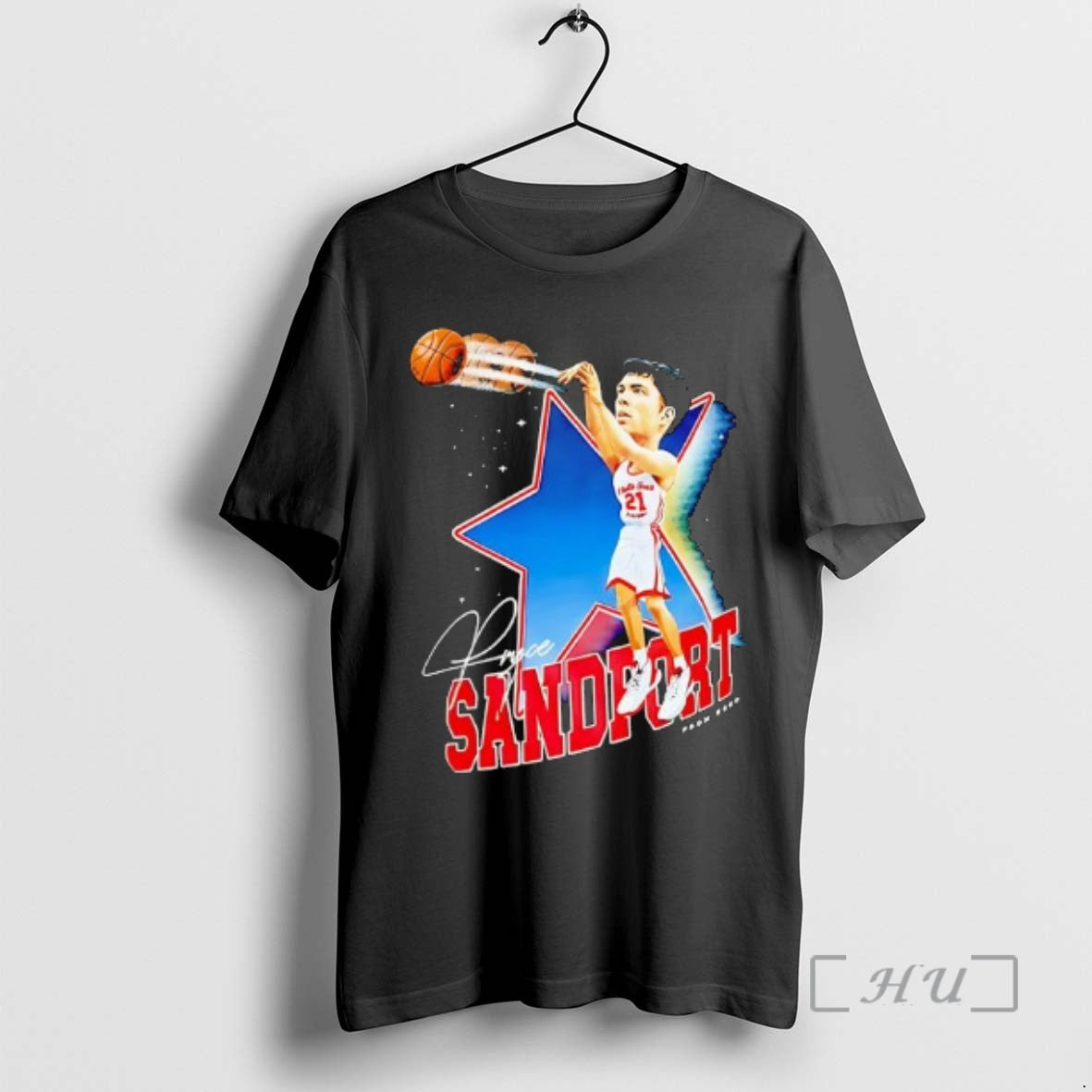 Officials Pryce Sandfort Nebraska Cornhuskers Basketball Signature Unisex