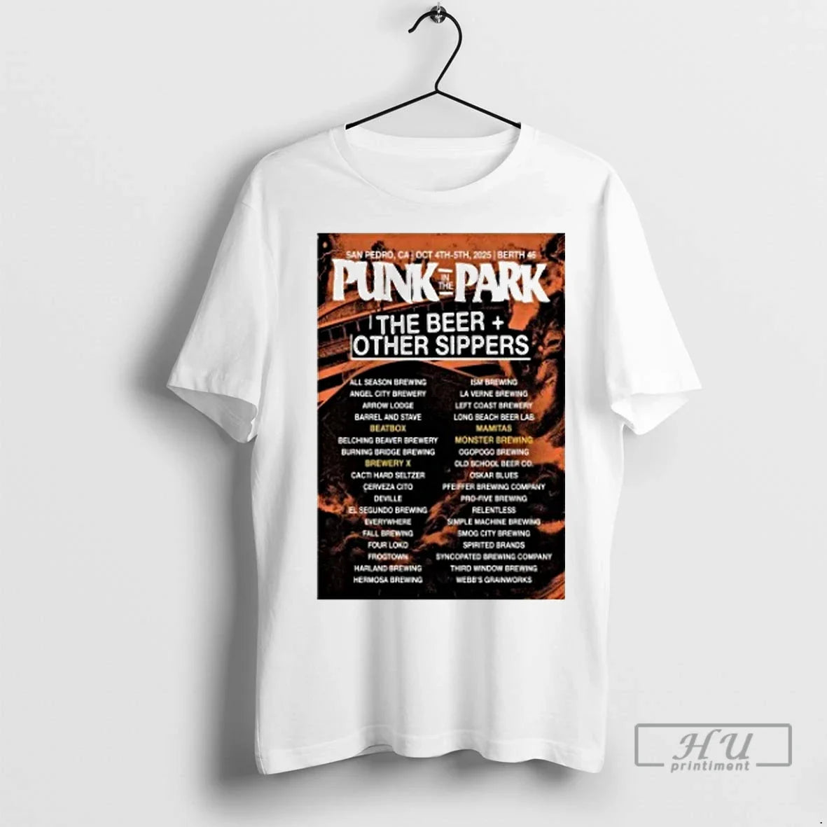 Officials Punk Festival San Pedro California 2025 T Shirts Unisex