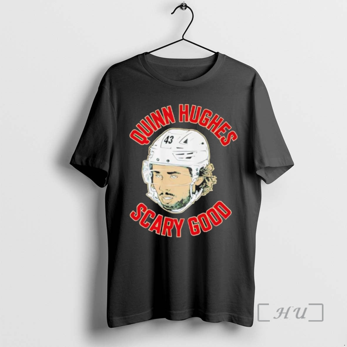Officials Quinn Hughes 43 Vancouver Hockey Scary Good Unisex