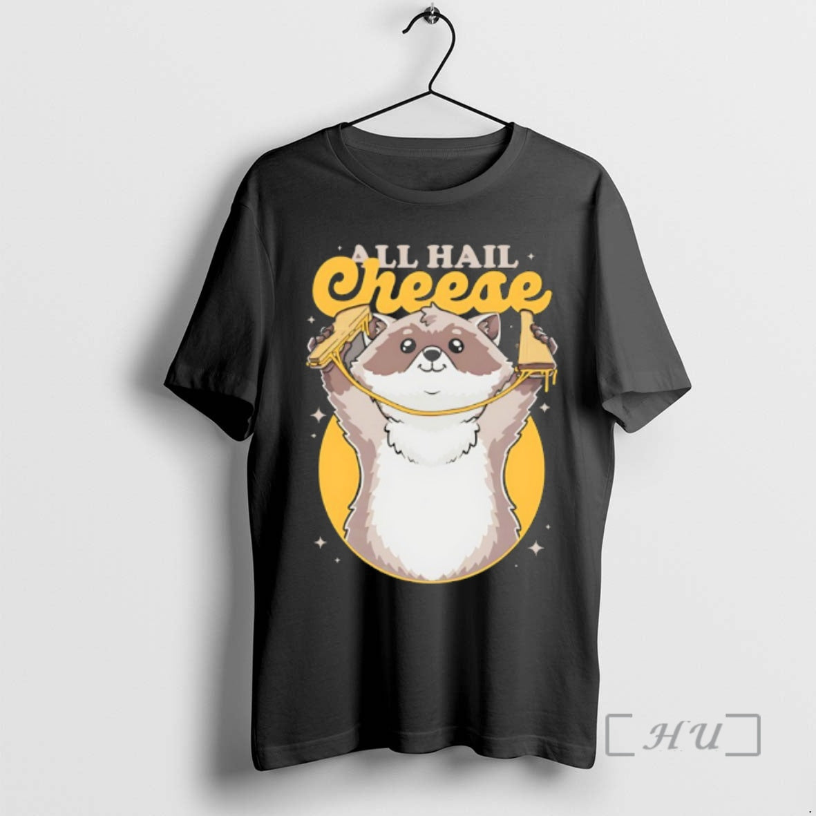 Officials Raccoon All Hail Cheese Meme Unisex
