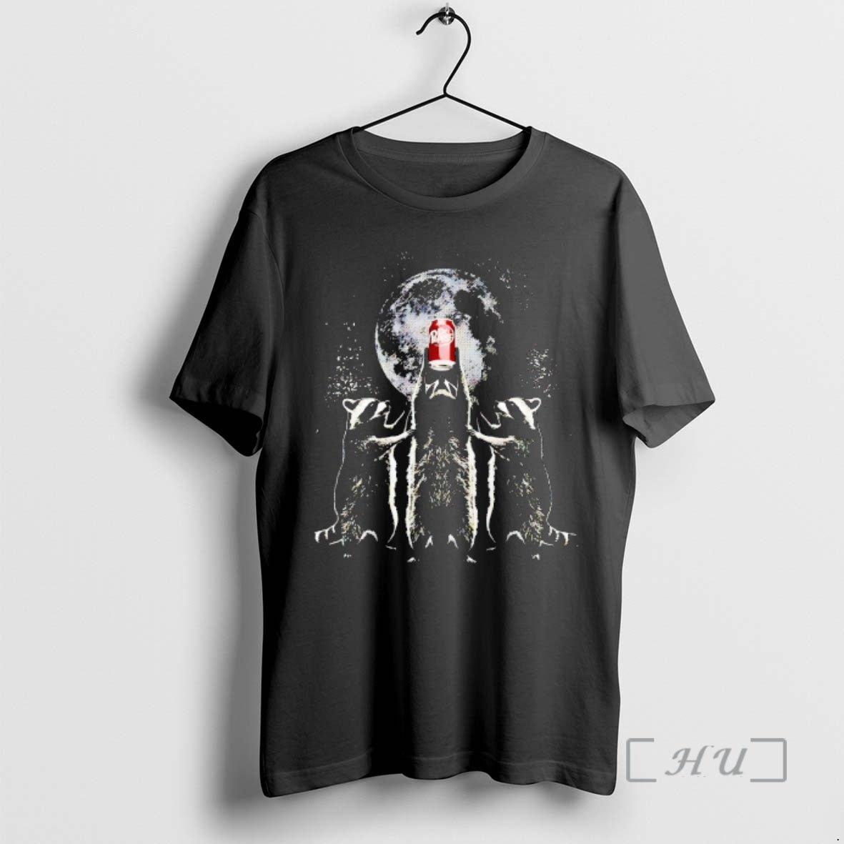 Officials Raccoon Holding Dr Pepper On The Moon Unisex