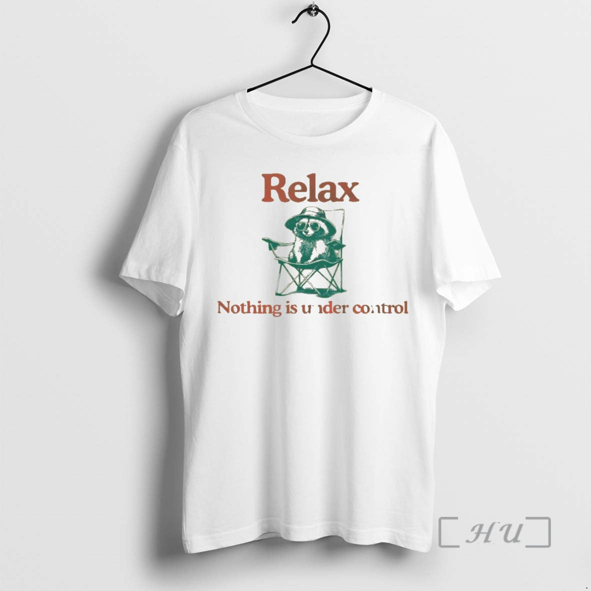 Officials Raccoon Relax Nothing Is Under Control Vintage Unisex