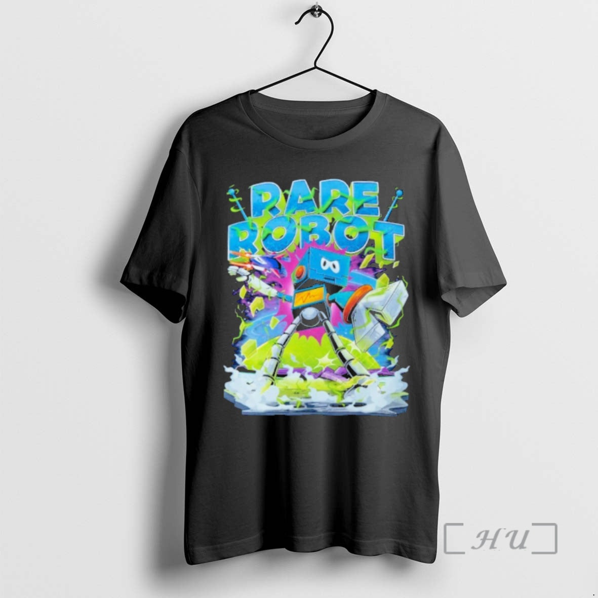 Officials Rare Robot Character Graphic Unisex