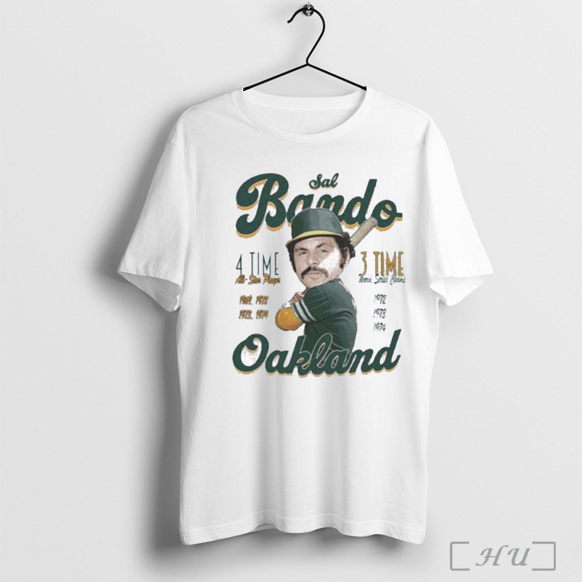 Officials Sal Bando Oakland Athletics Comic 3 Time World Series Champion T Shirt Unisex