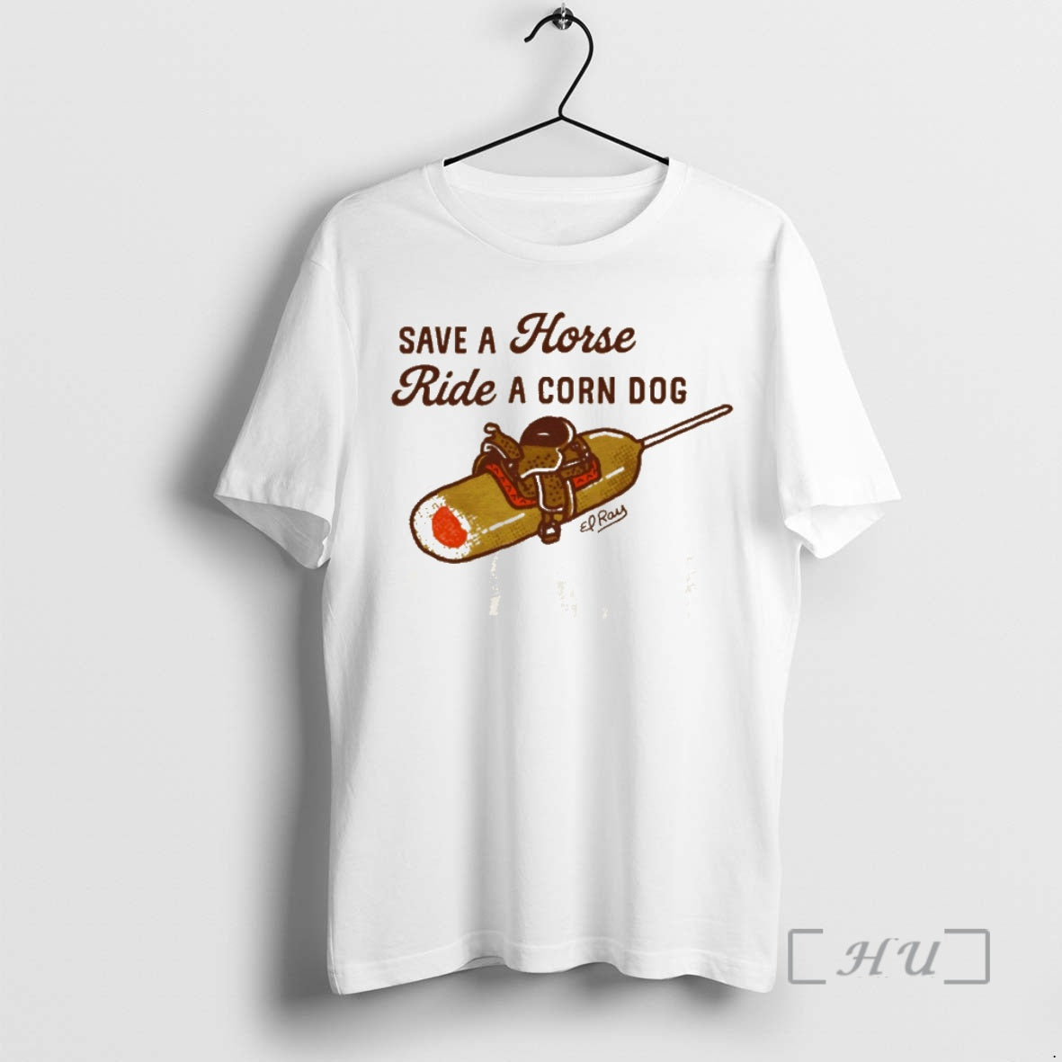 Officials Save A Horse Ride A Corn Dog Unisex