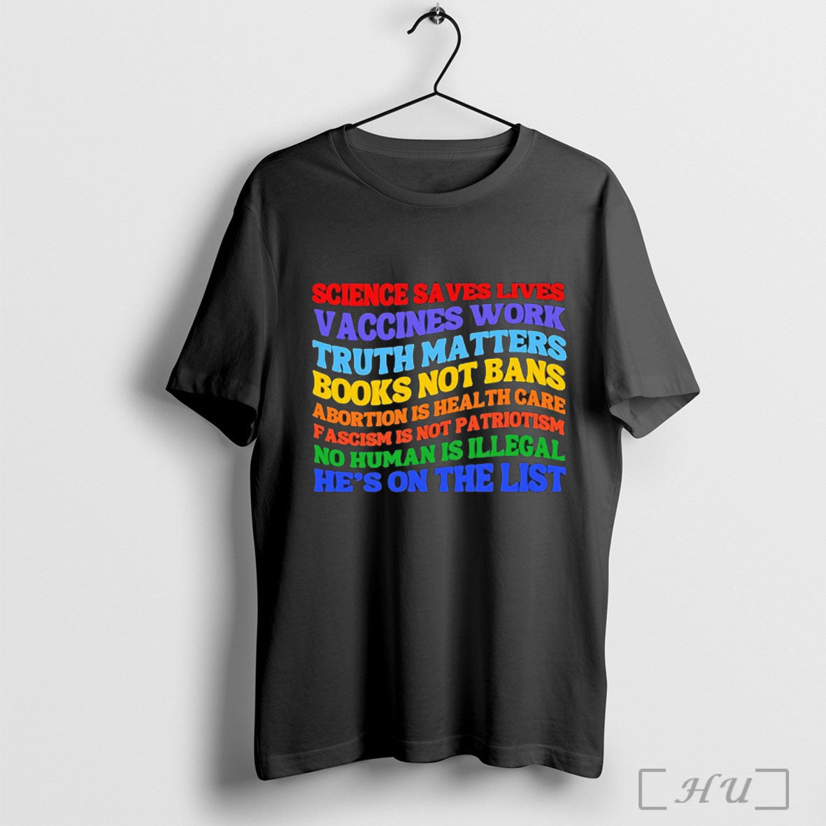 Officials Science Save Lives Vaccines Work Truth Matters Books Not Bans T Shirt Unisex