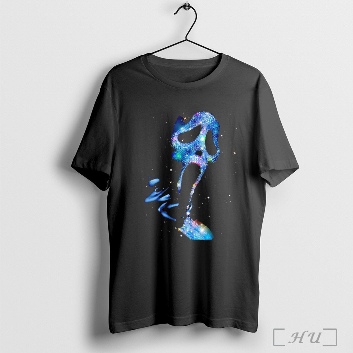 Officials Scream Twinkle Retro Street Style Halloween Character T Shirt Unisex