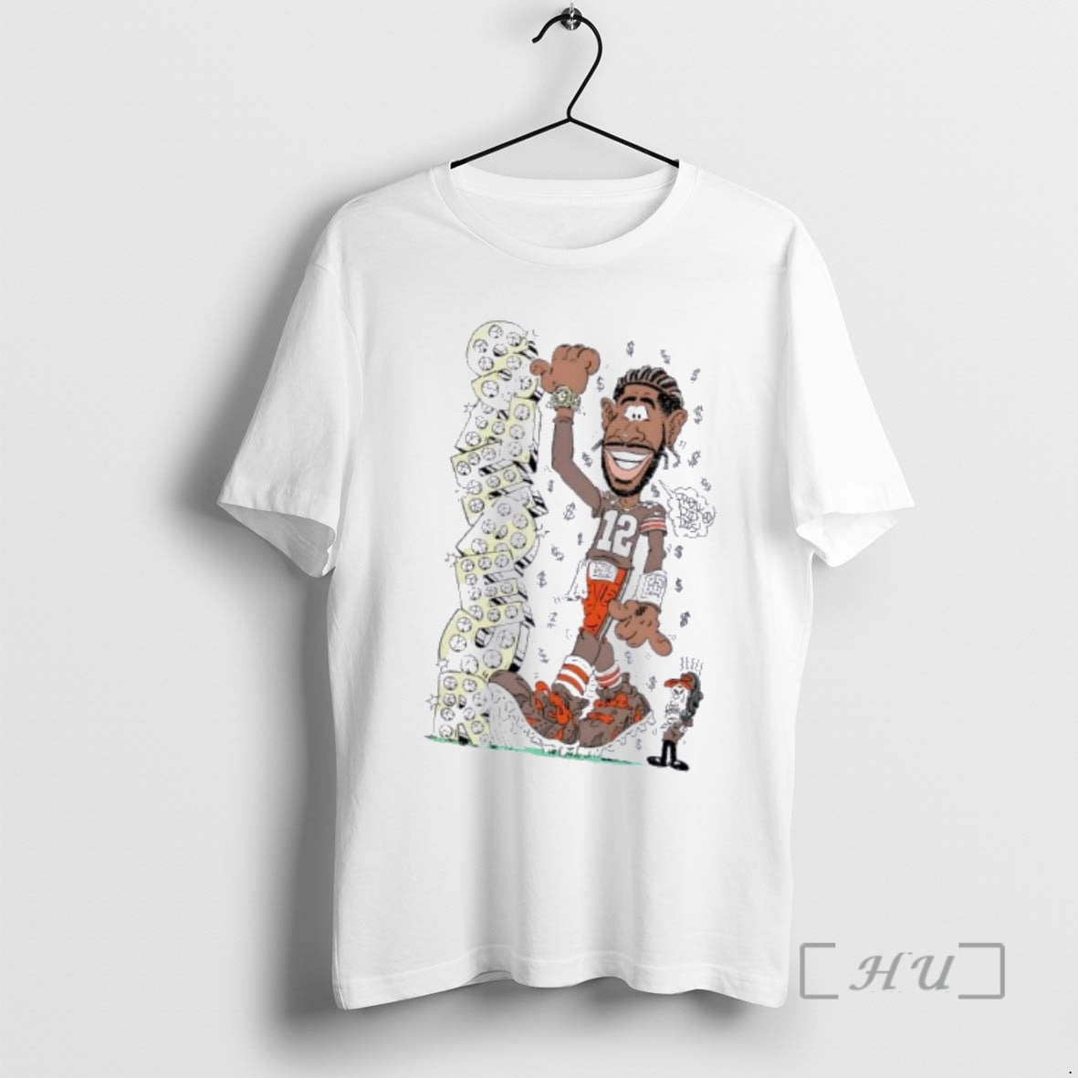 Officials Shedeur Sanders Cleveland Browns Football Caricature Unisex