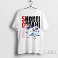 Officials Shohei Ohtani Los Angeles Dodgers 50 Strikeouts 50 Home Runs Signature T Shirt Unisex