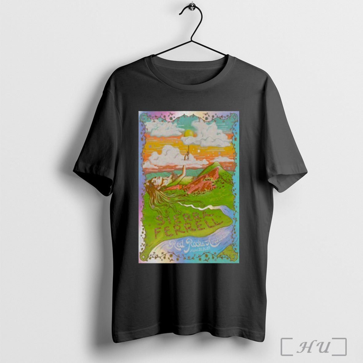 Officials Sierra Ferrell Aug 28 2025 Red Rocks In Morrison Co Poster Unisex