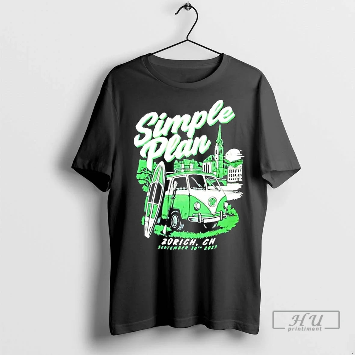 Officials Simple Plan Zurich Ch September 30 2025 T Shirt Unisex