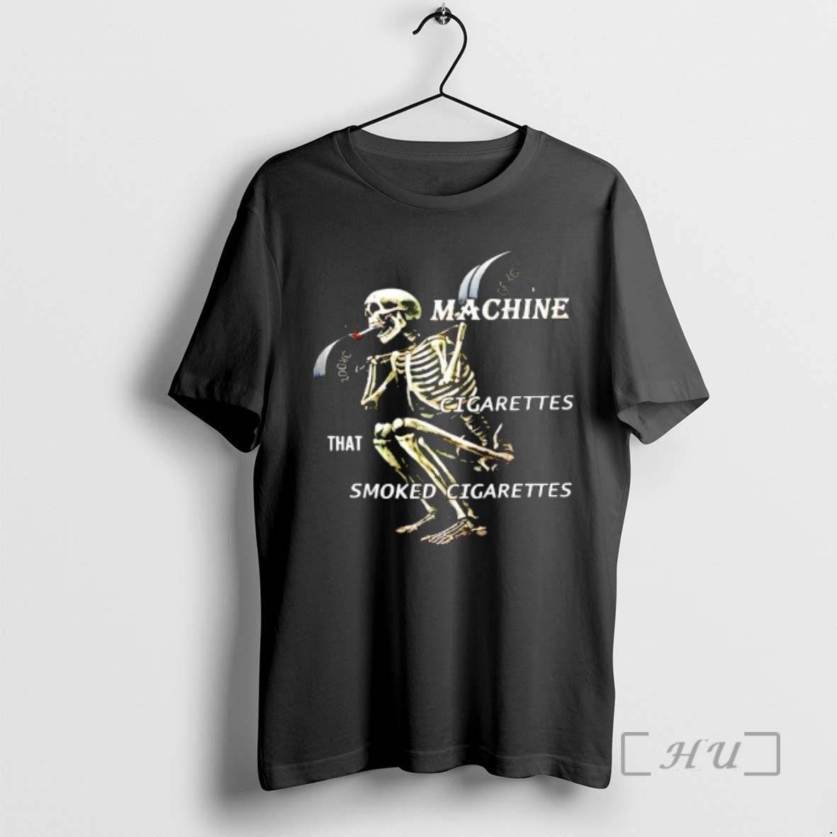Officials Skeleton Machine Cigarettes That Smoked Cigarettes Unisex