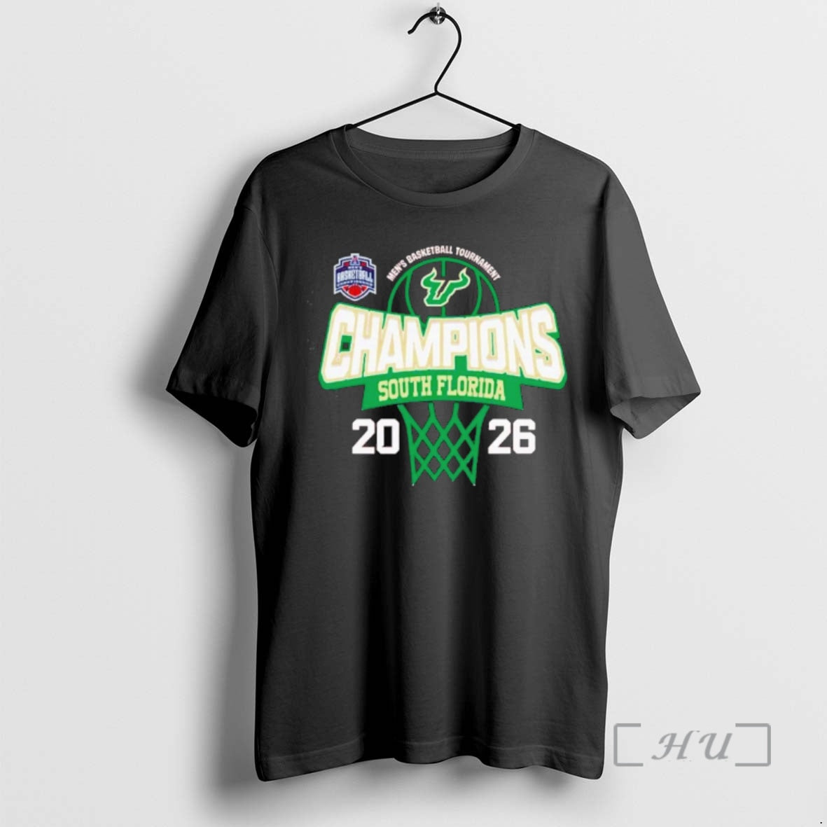 Officials South Florida Bulls American Conference Mens Basketball Tournament Champions 2026 Premium T Shirts Sweater