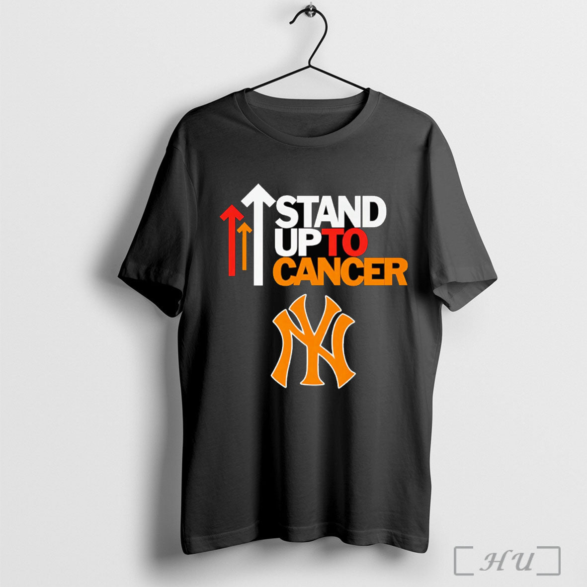 Officials Stand Up To Cancer New York Yankees T Shirt Unisex