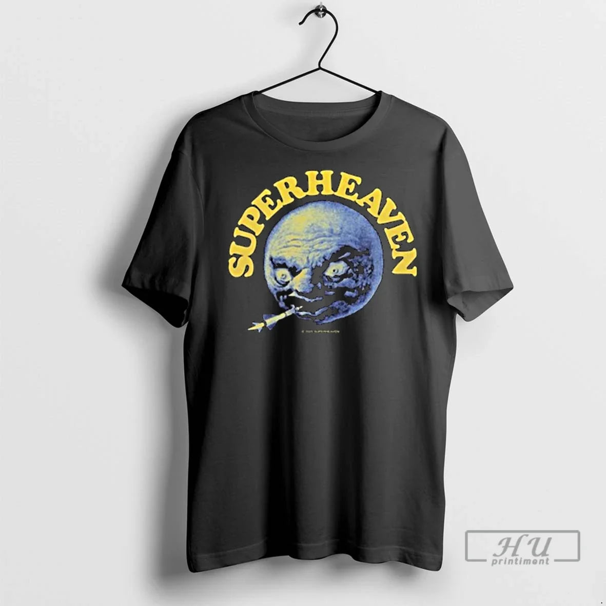 Officials Superheaven Mr Moon Rocket Long Sleve T Shirt Unisex