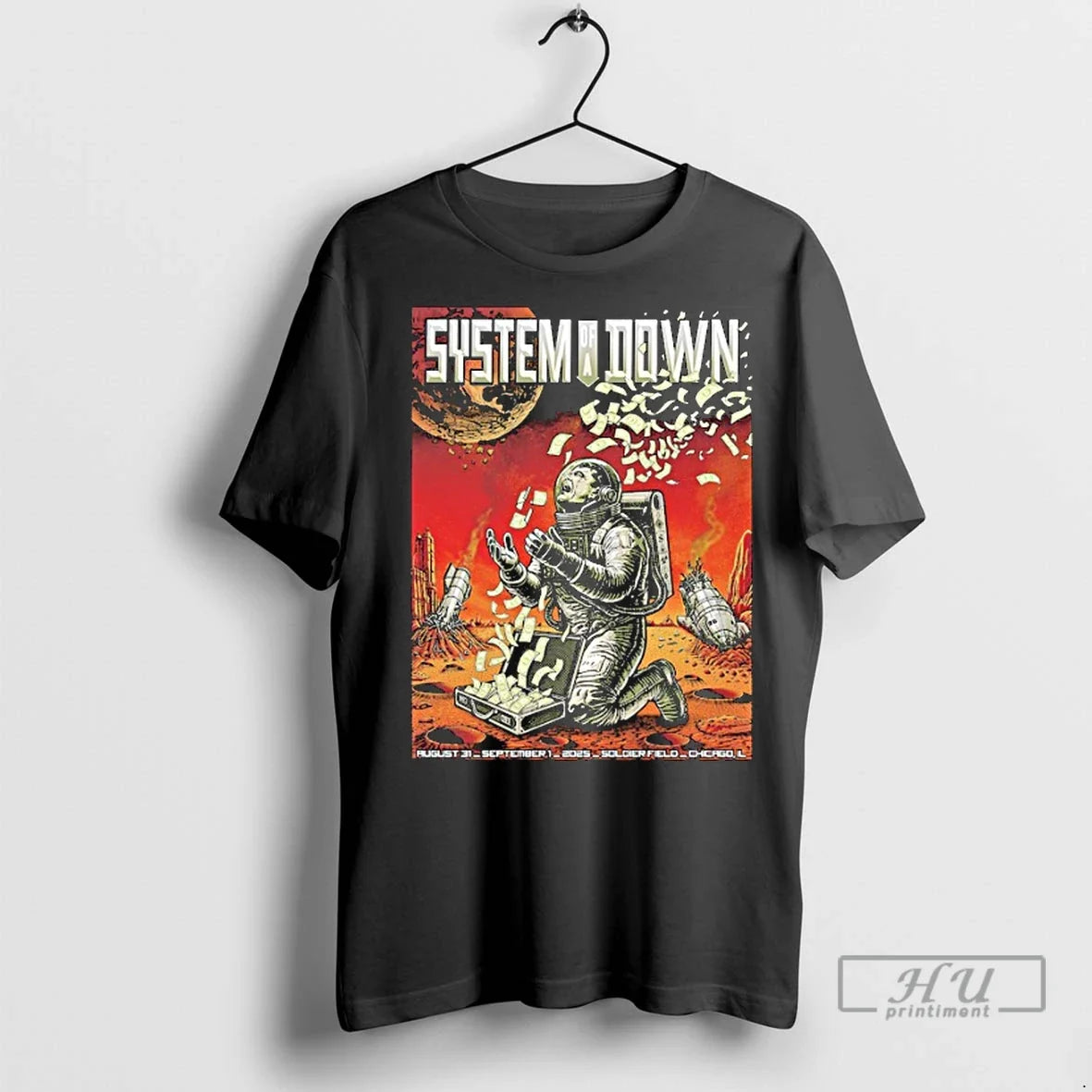 Officials System Of A Down Event At Soldier Field In Chicago Il On August 31 Unisex