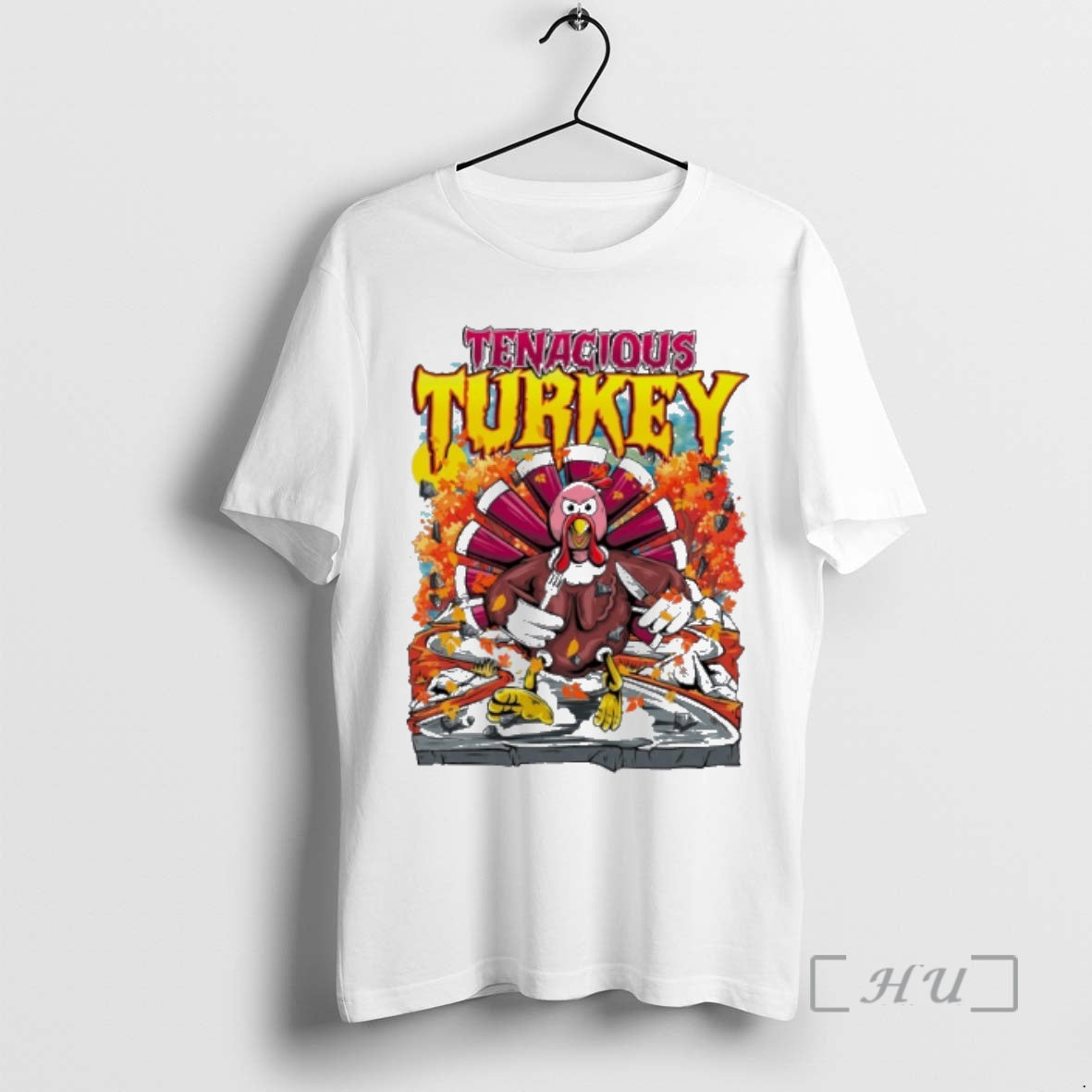 Officials Tenacious Turkey Character Graphic Unisex