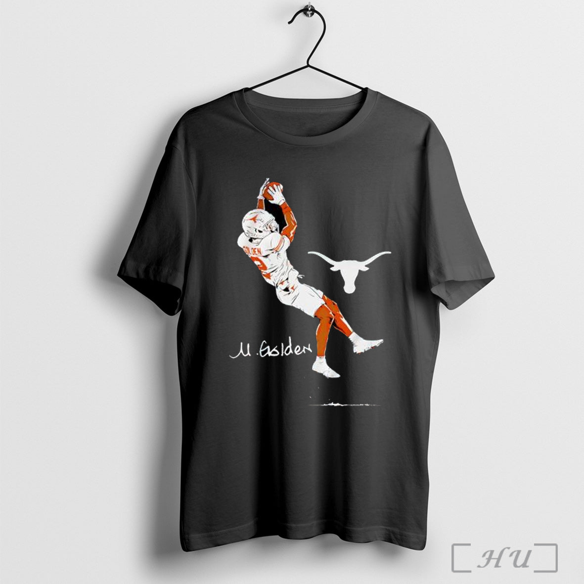 Officials Texas Football Matthew Golden Superstar Pose Signature T Shirt Unisex