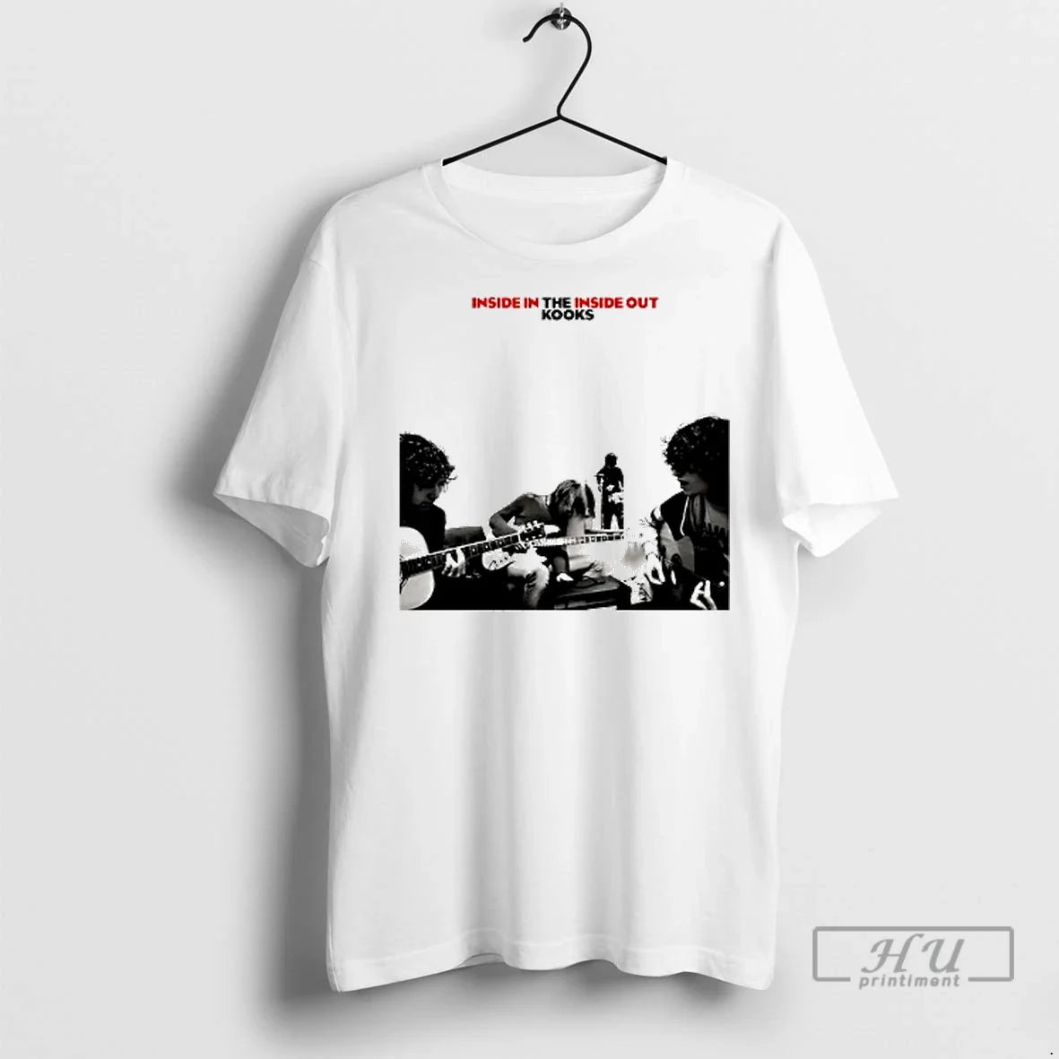 Officials The Kooks Inside In Inside Out Ladies T Shirt Unisex