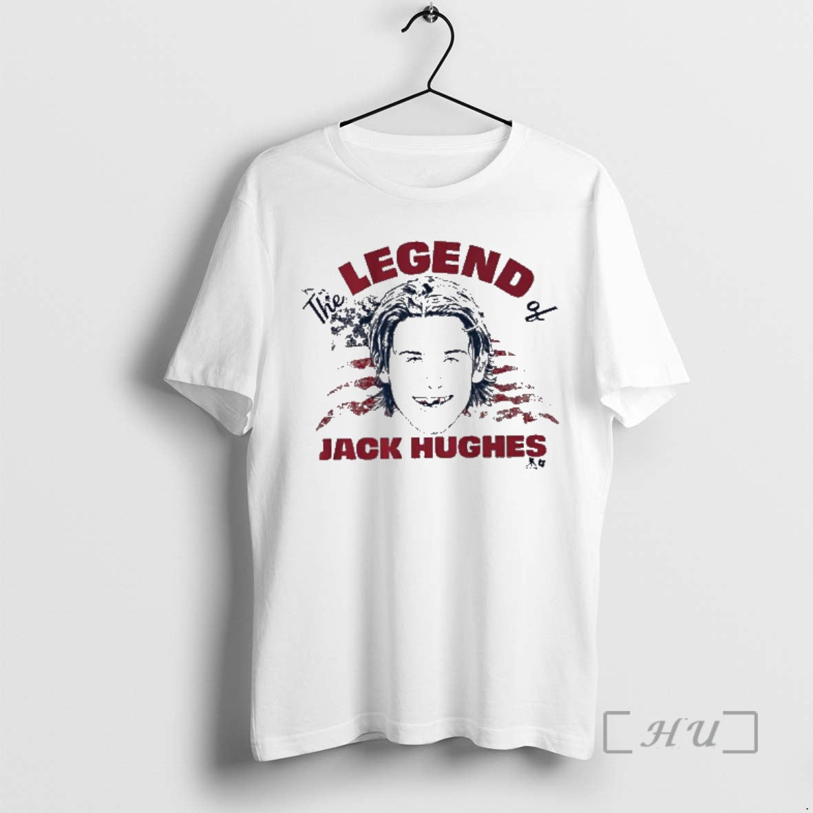 Officials The Legend Of Jack Hughes American Hero Unisex