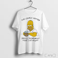 Officials The Lonely Homer Seems To Drink At Moes At Night Homer Simpson Unisex