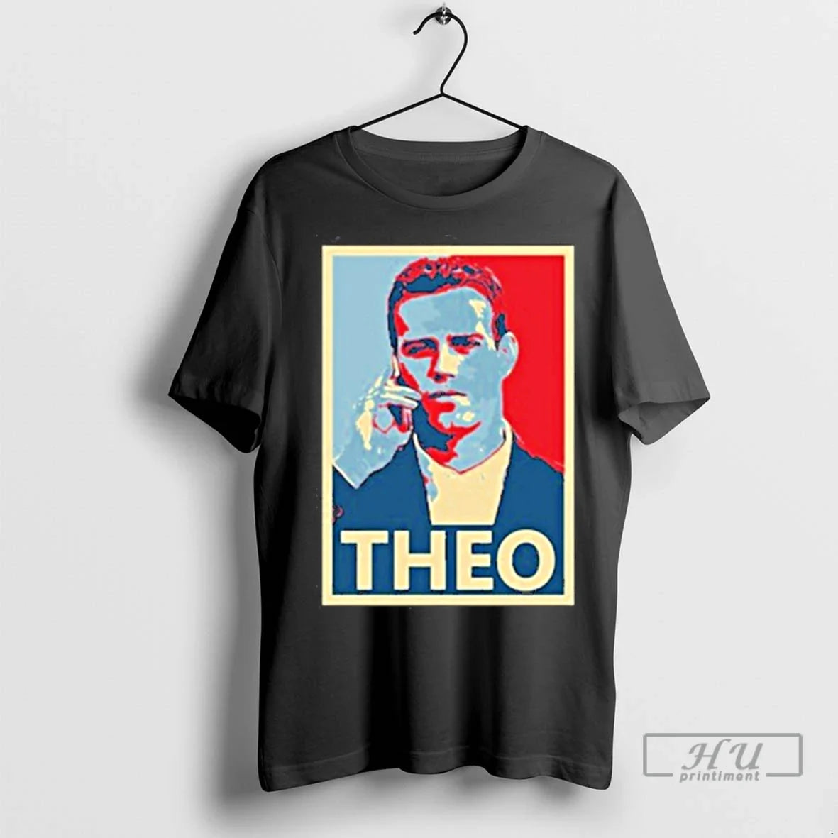 Officials Theo Epstein In Action Signed By Artist Print T Shirts Unisex