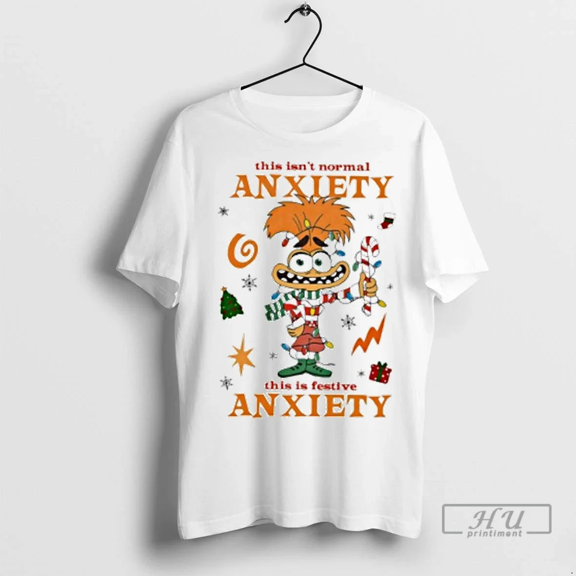 Officials This Isnt Normal Anxiety This Is Festive Anxiety T Shirts Unisex