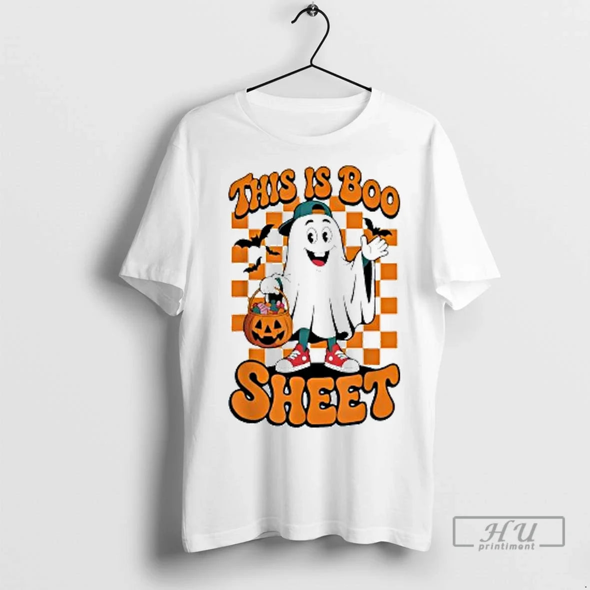 Officials This Is Boo Sheet Funny Halloween Ghost Baseball Ladies T Shirt Unisex