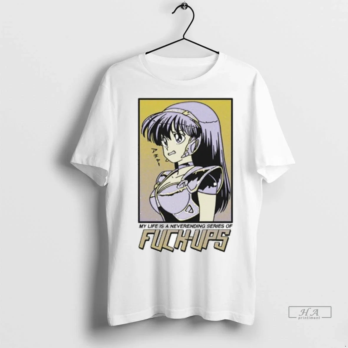 Officials Trendy My Life Is A Neverending Series Of Fook Ups Waifu Anime Shirt Sweater Unisex