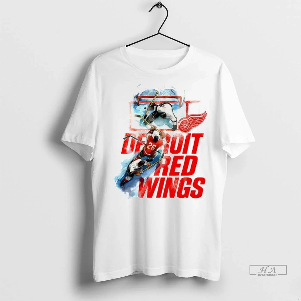 Officials Trendy Sana X Detroit Red Wings Hockey Graphic Shirt Sweater Unisex