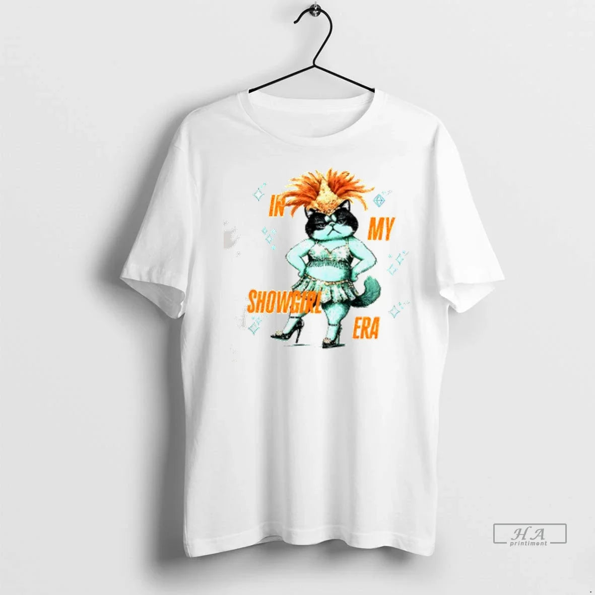 Officials Trendy Cat Oliva In My Showgirl Era T Shirt K4gdvt Shirt Sweater Unisex