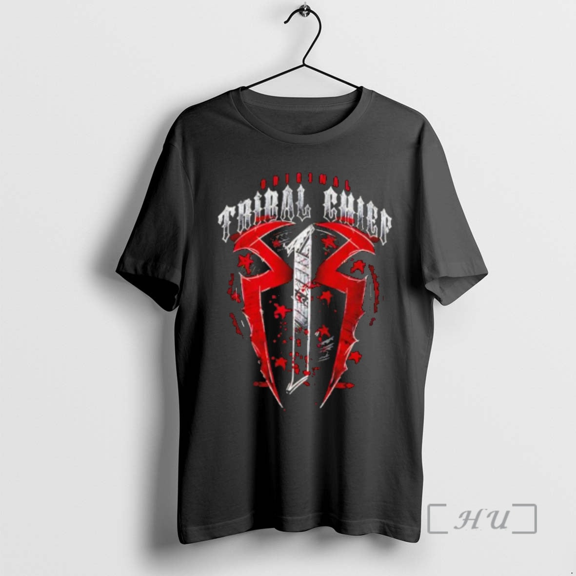 Officials Tribal Chief Roman Reigns Red Shield Logo Unisex