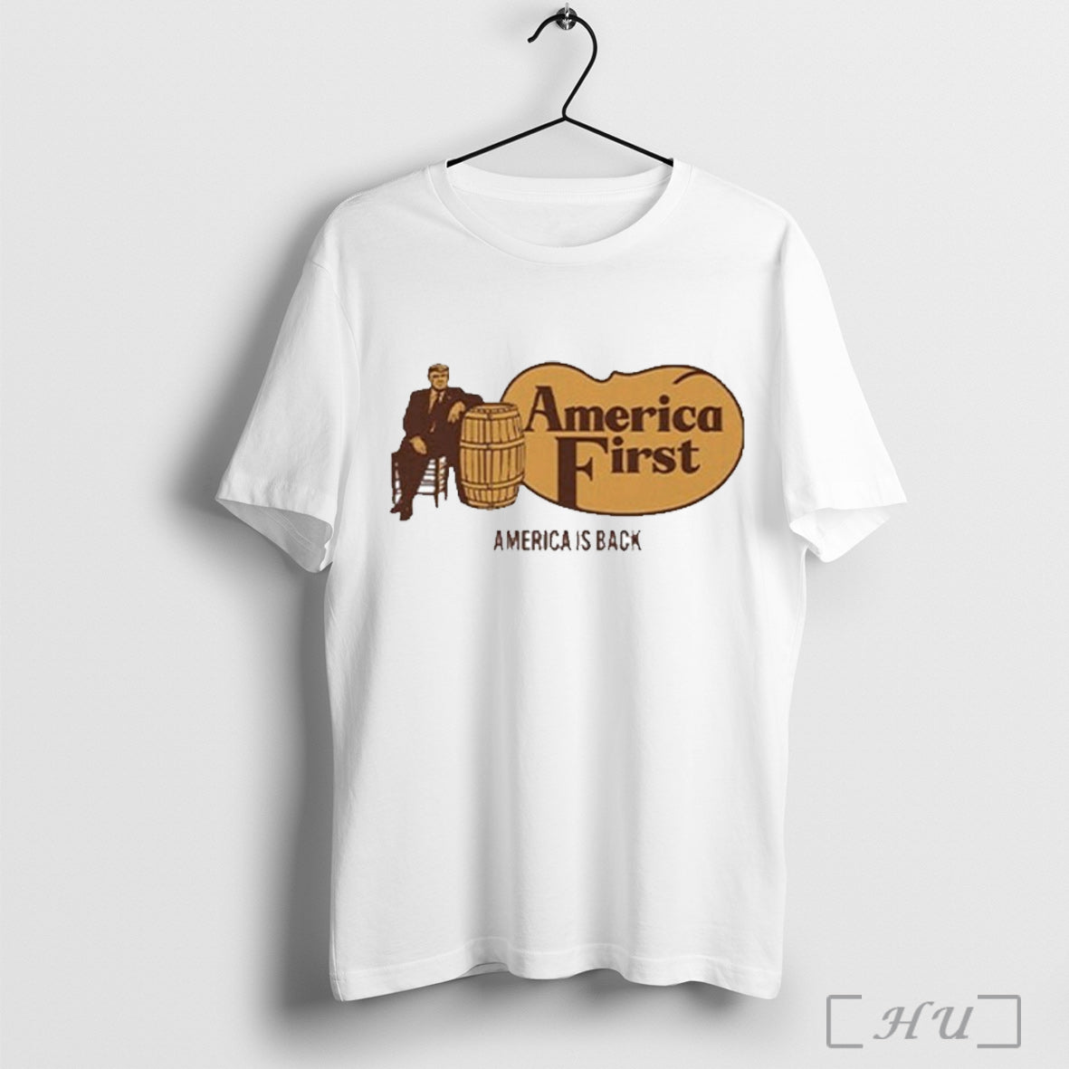 Officials Trump Cracker Barrel America First America Is Back T Shirt Unisex