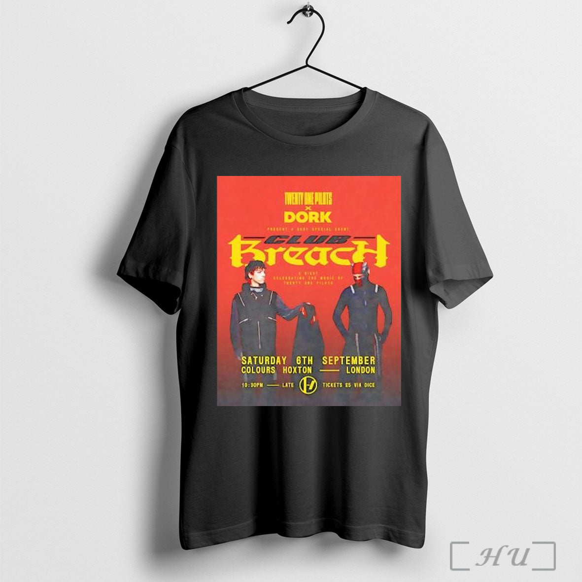 Officials Twenty One Pilots And Dork A Very Special Event Club Breach T Shirt Unisex