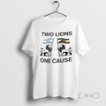 Officials Two Lions One Cause Israel Iran Flag Unisex