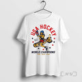 Officials Usa Hockey Womens Olympic World Champions 1998 2018 2026 Girl Bomb Premium T Shirts