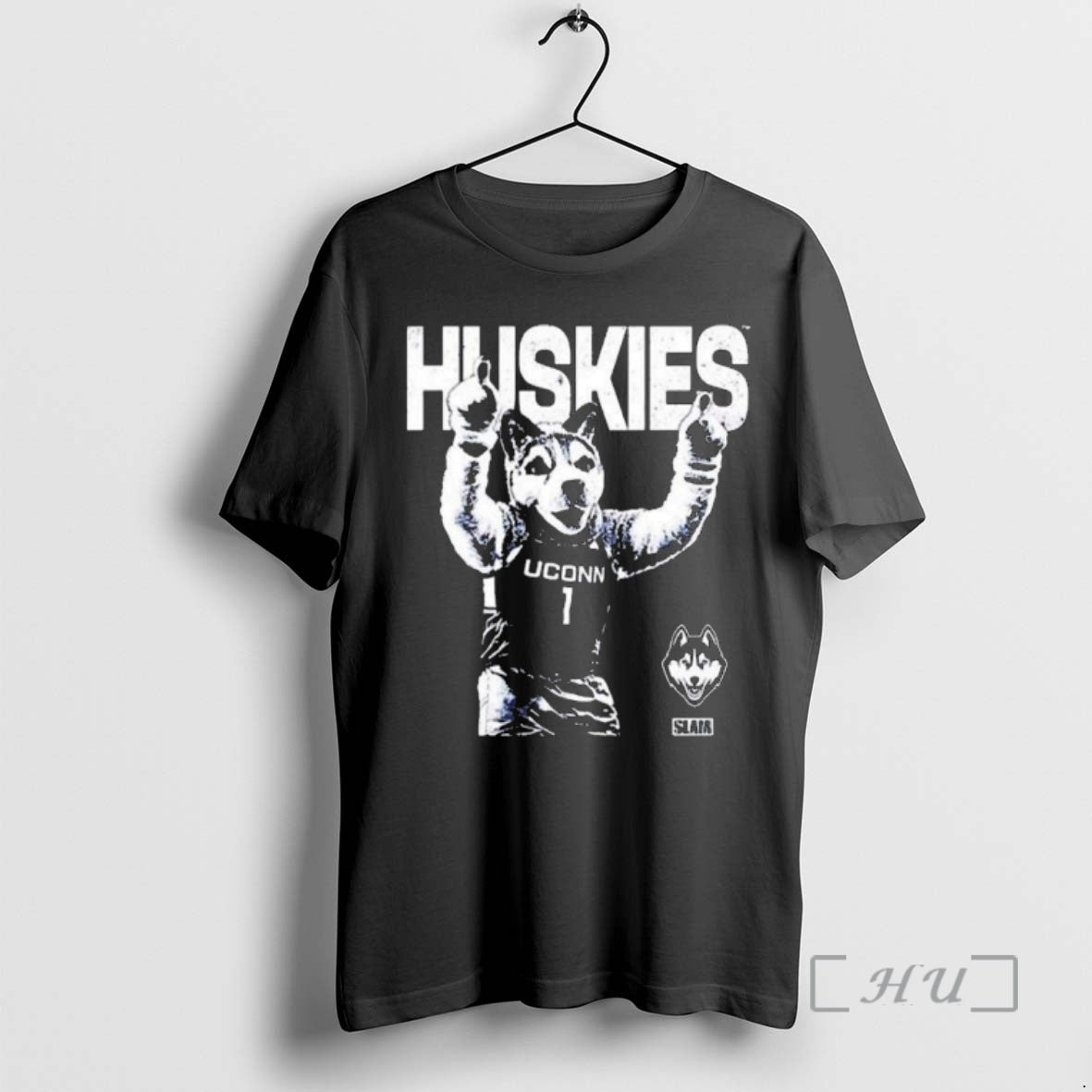 Officials Uconn Huskies Mascot Mode Slam Graphic Unisex