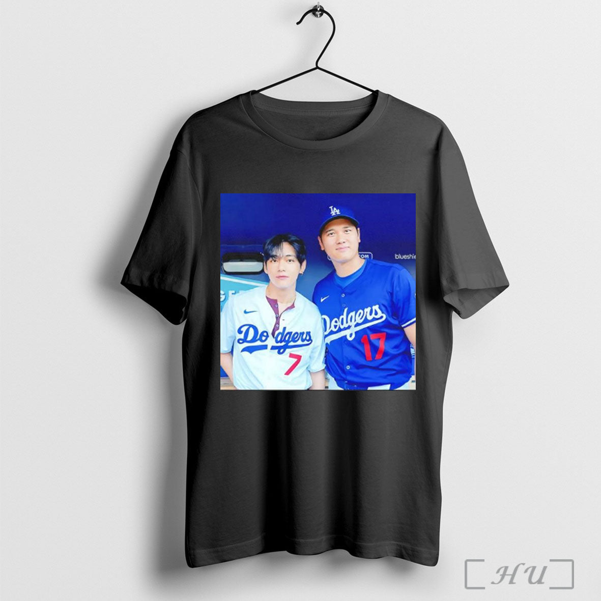 Officials V Bts And Shohei Ohtani Los Angeles Dodgers Supperstar T Shirt Unisex